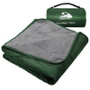 KawaGebo Kamp Outdoor Waterproof Blanket, Foldable Fleece Stadium Blanket for Outdoor Sports Event, Camping, Concerts, Car, Pet, Picnics - Windproof, Wearable, Machine Washable 80" x 58" - Green
