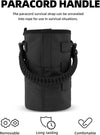 KawaGebo Kamp Tactical Water Bottle Holder Bag 64oz, Black - Your Perfect Companion for Adventure
