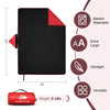 KawaGebo Kamp Fleece Waterproof Outdoor Blanket - Windproof Stadium Blanket for Camping, Picnics, and Sports Stay Dry and Comfortable 80"x 58" - Red(Hooded)