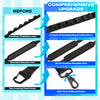 KawaGebo Kamp Adjustable Padded Shoulder Strap with 3D Air Cushion