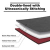 KawaGebo Kamp Waterproof Outdoor Blanket, Extra Thick Fleece Windproof Stadium Blanket 80" x 58" -Wine Red