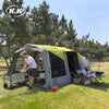 Kawagebo Kamp Inflatable Tunnel Tent 18' X 10' Glamping 16.6㎡ 4-6 Person Oxford Camping Air Tent, S