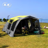 Kawagebo Kamp Inflatable Tunnel Tent 18' X 10' Glamping 16.6㎡ 4-6 Person Oxford Camping Air Tent, S