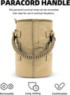 KawaGebo Kamp Tactical Water Bottle Holder Bag 128 oz, Khaki - Your Perfect Companion for Adventure