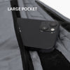 KawaGebo Kamp Outdoor Waterproof Blanket, Foldable Fleece Stadium Blanket for Outdoor Sports Event, Camping, Concerts, Car, Pet, Picnics - Windproof, Wearable, Machine Washable 80" x 58" - Gray