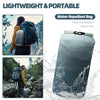 KawaGebo Kamp Outdoor Camping Blanket with Sherpa Lining, Extra Warm Thick Camp Blankets and Puffy Ultralight Soft Poncho DWR Camping Quilt for Cold Weather, Adventure, Sleeping, Backpacking 78"x 56" - Misty Cloud Valley