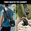 KawaGebo Kamp Tactical Water Bottle Holder Bag 64oz, Black - Your Perfect Companion for Adventure